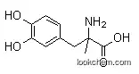 Molecular Structure of 555-29-3 (3-Hydroxy-alpha-methyl-DL-tyrosine)